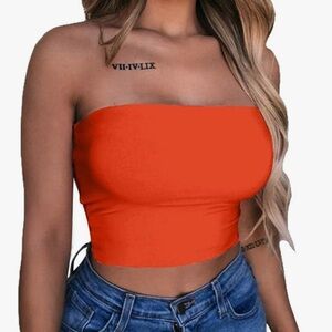 Strapless Crop/Tube Top